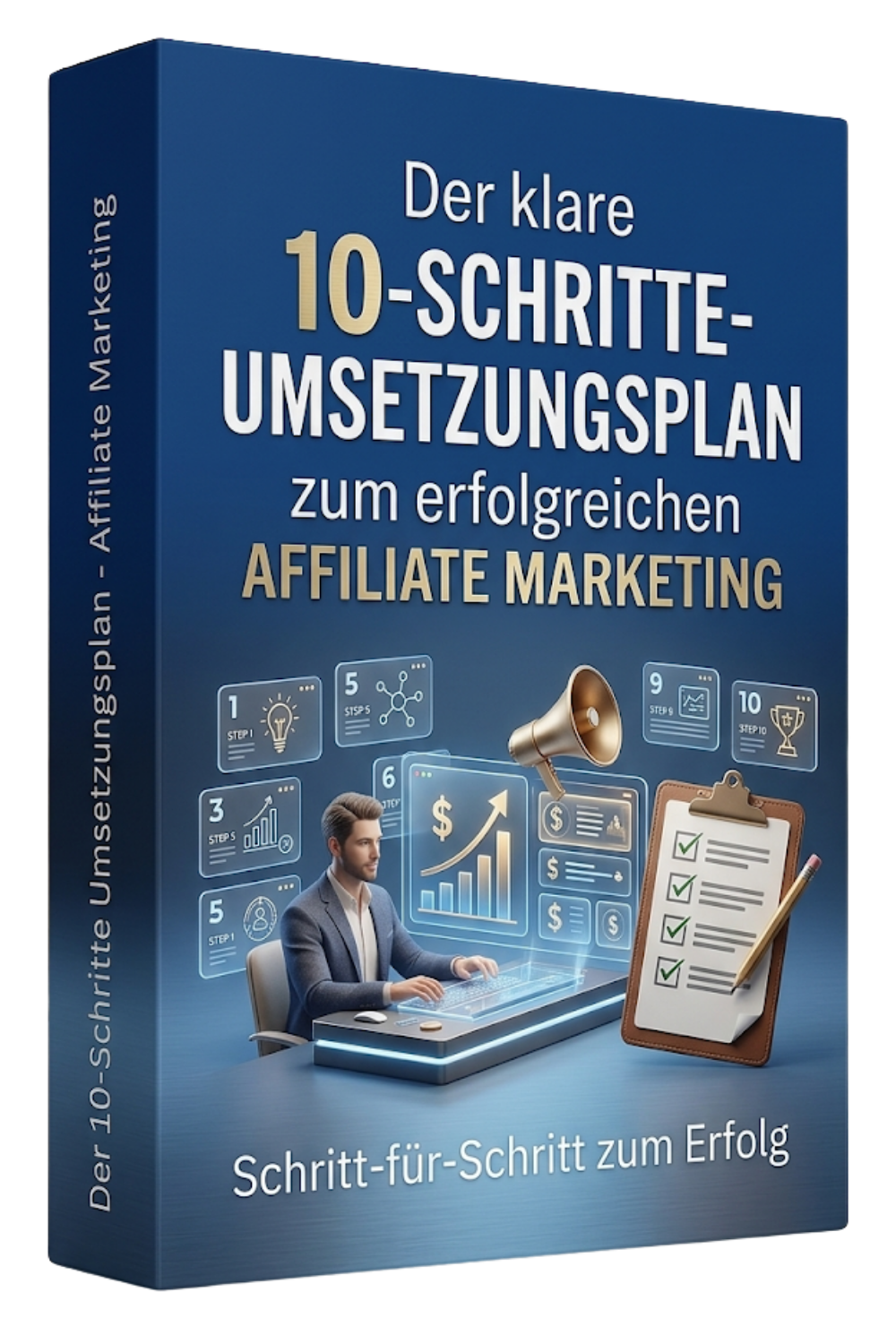 Der klare 10-Schritte-Umsetzungsplan zum erfolgreichen Affiliate-Marketing E-Book